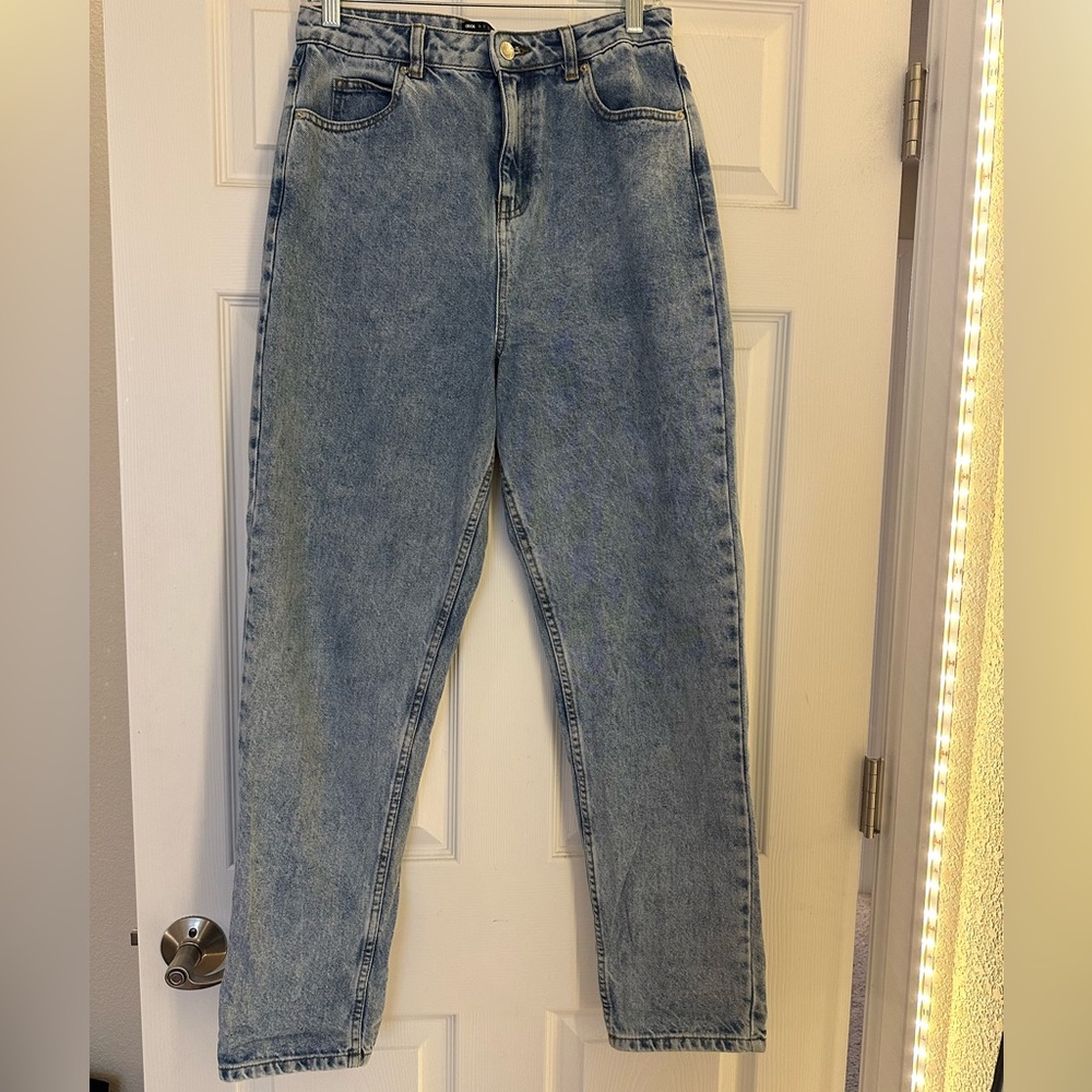 ASOS Light Blue Straight Leg Jeans